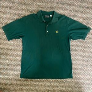Vintage Master's Collection The Masters Logo Polo Shirt